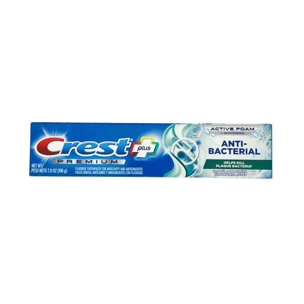Зубна паста антибактеріальна Crest Premium Anti-Bacterial Toothpaste 198г