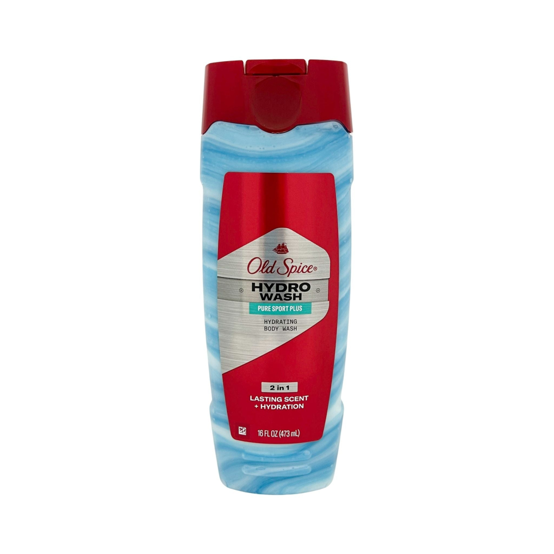 Зволожувальний гель для душу Old Spice Hydro Body Wash Pure Sport Plus 473 мл (США)