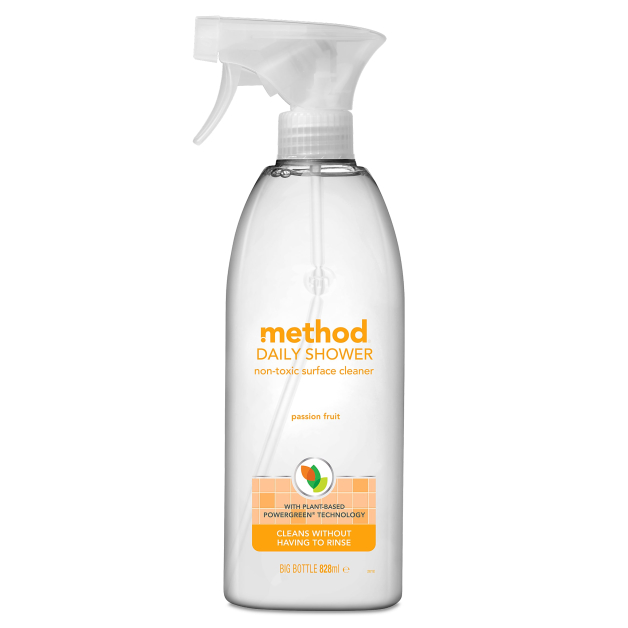 Засіб для чищення та миття душової кабіни method daily shower cleaner - passion fruit, 828 мл