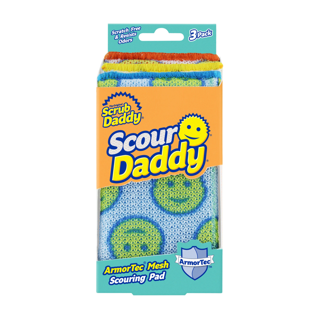 Універсальна губка для чищення SCOUR DADDY ESSENTIALS, 3шт