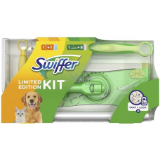 Швабра для миття підлоги Swiffer 8 серветок + 1 піпідастр (вінечок магнит для сбору пилу)