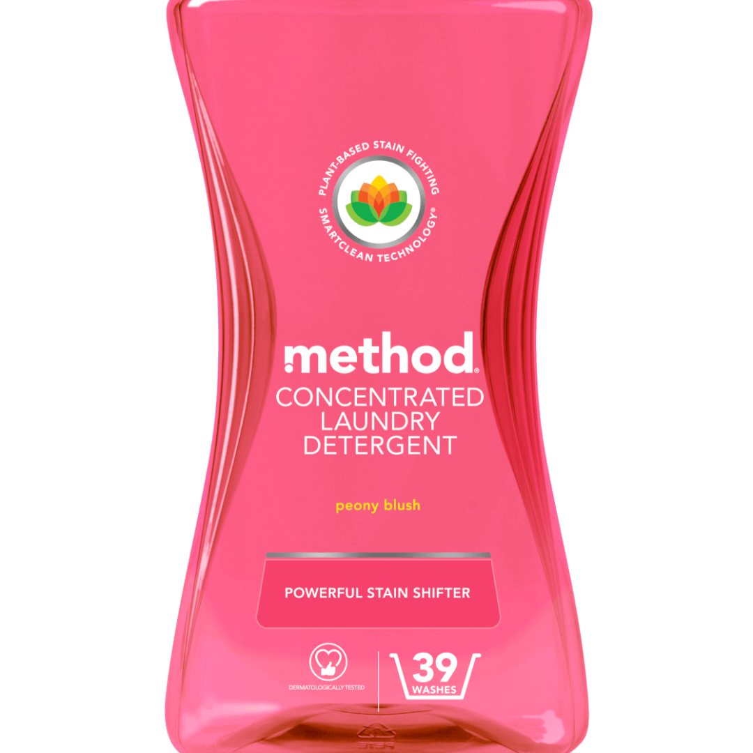 Гель для прання концентрат - півонія METHOD concentrated laundry detergent - peony blush, 39 прань, 1,56 л 