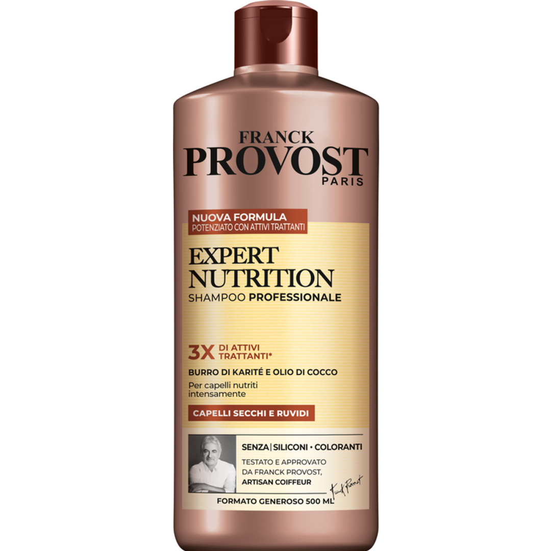 Професійний шампунь живильний для сухого волосся Expert Nutrition Franck Provost, 500 мл