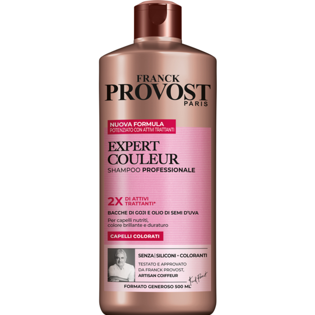 Професійний шампунь для фарбованого волосся Expert Couleur Franck Provost, 500 мл