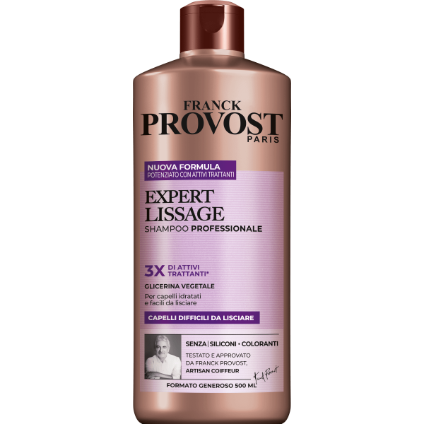 Професійний шампунь для кудрявого волосся Expert Lissage Franck Provost, 500 мл