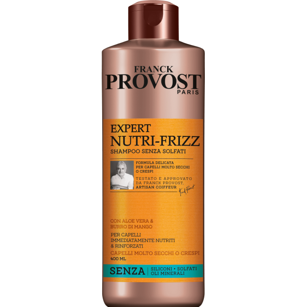 Професійний живильний шампунь для сухого волосся Expert Nutri-Frizz Franck Provost, 400 мл
