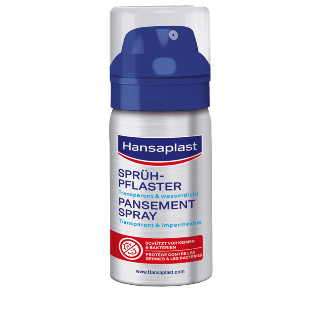 Пластир-спрей, аерозольний пластир 32,5 мл Hansaplast Sprühpflaster Transparent Spray
