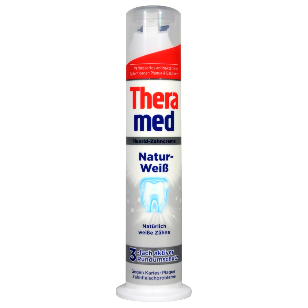Зубна паста з дозатором Theramed Natur-WeiB, 100 мл