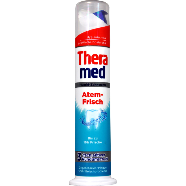 Зубна паста з дозатором Theramed Atem-Frisch, 100 мл