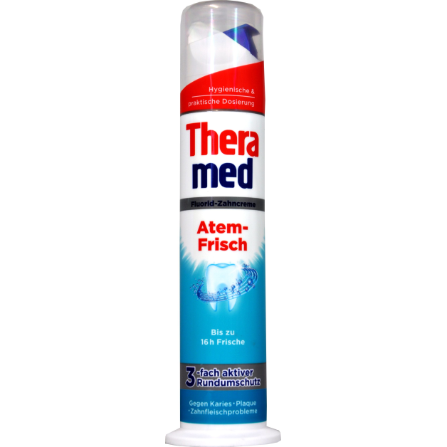 Зубна паста з дозатором Theramed Atem-Frisch, 100 мл