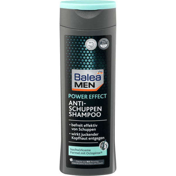Шампунь проти лупи Balea Потужна Сила для чоловіків, 250 мл