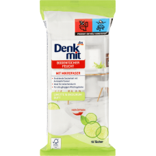 Denkmit серветки для підлоги  Limette & Basilikum 15шт.