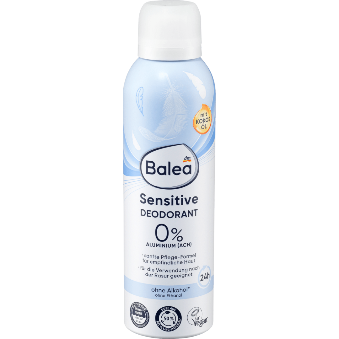 Дезодорант аерозольний Balea Deo Spray Deodorant Sensitive, 200 мл