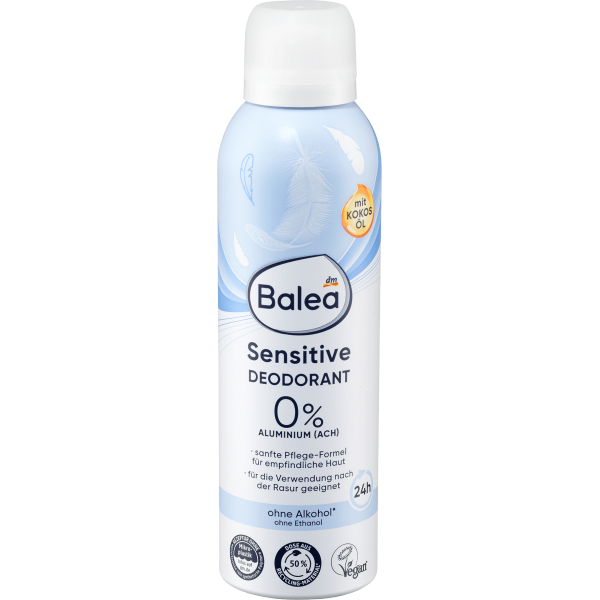 Дезодорант аерозольний Balea Deo Spray Deodorant Sensitive, 200 мл