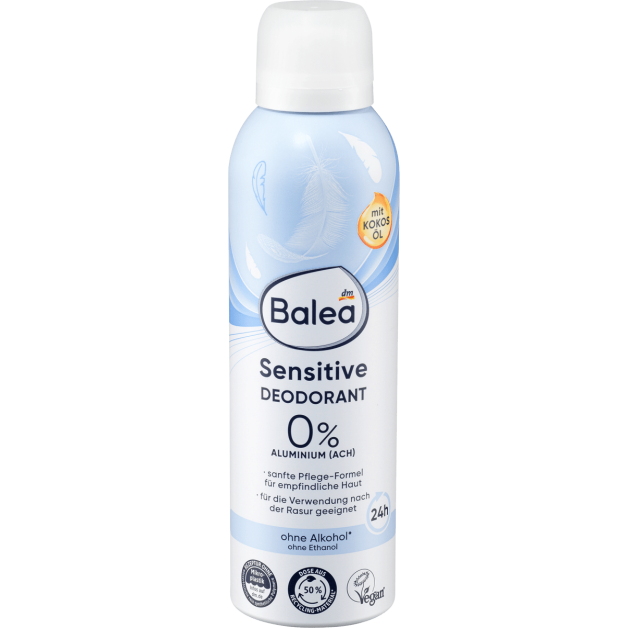 Дезодорант аерозольний Balea Deo Spray Deodorant Sensitive, 200 мл