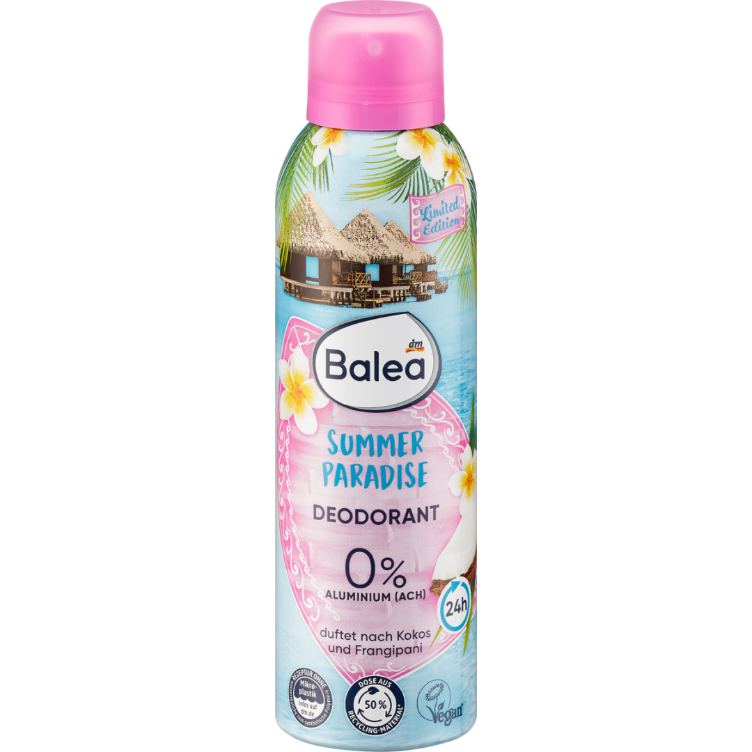 Дезодорант-спрей Balea жіночий Summer Paradise 200 мл