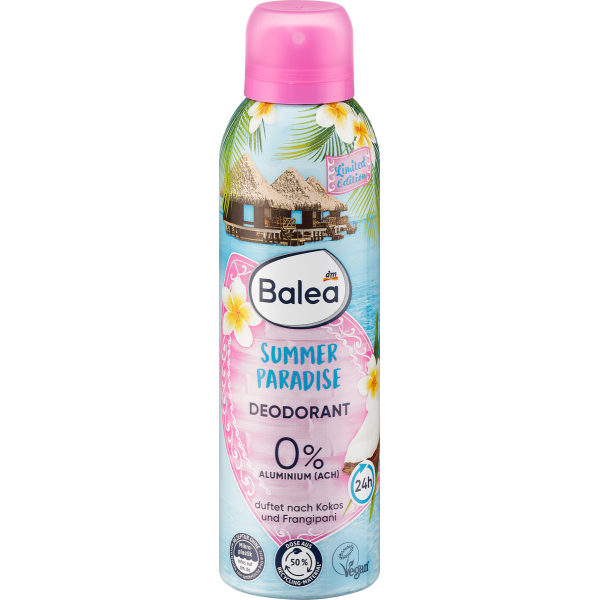 Дезодорант-спрей Balea жіночий Summer Paradise 200 мл