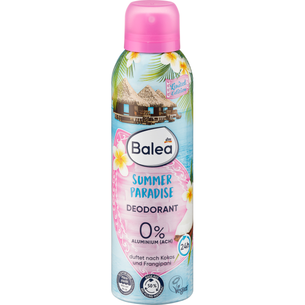 Дезодорант-спрей Balea жіночий Summer Paradise 200 мл