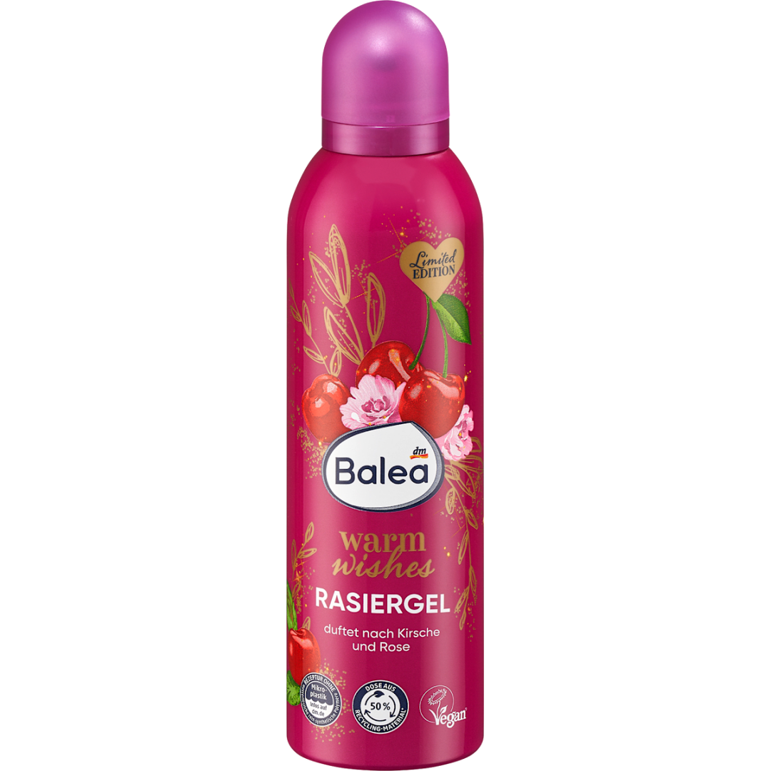 Гель для гоління жіночий Balea Rasiergel Warm Wishes, 200 мл
