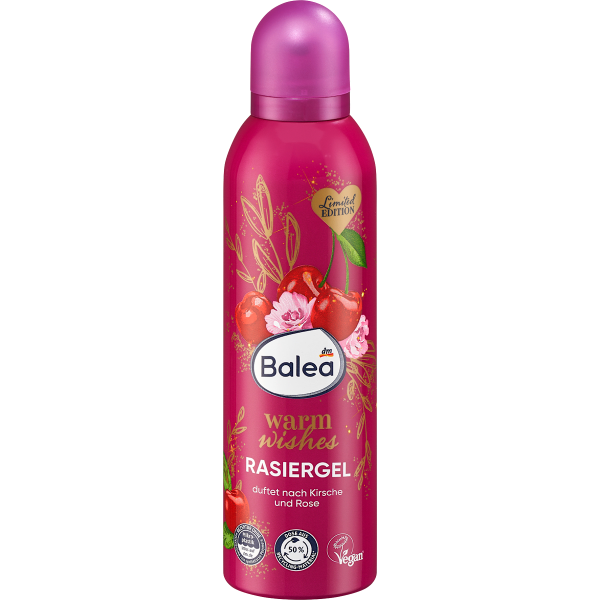 Гель для гоління жіночий Balea Rasiergel Warm Wishes, 200 мл