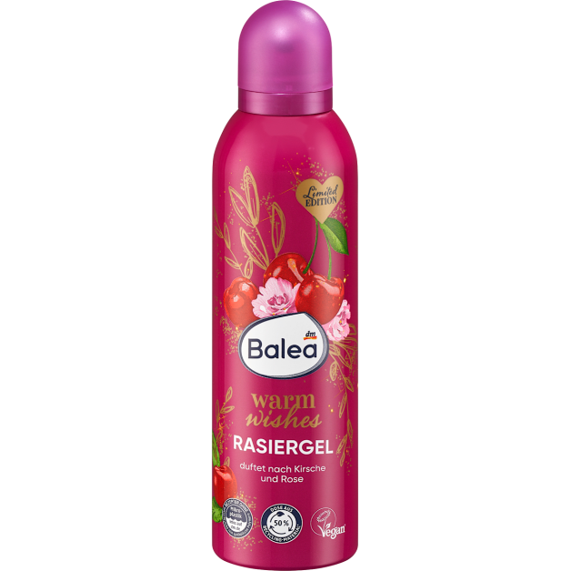 Гель для гоління жіночий Balea Rasiergel Warm Wishes, 200 мл