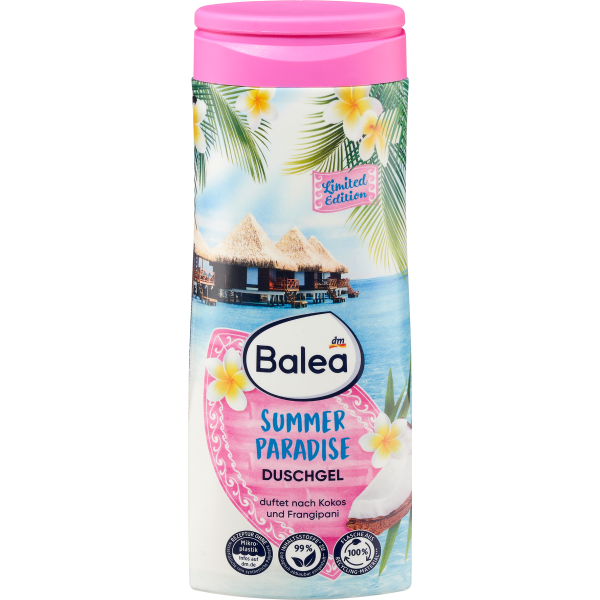 Гель для душу Balea Summer Paradise Limited Edition, 300 мл