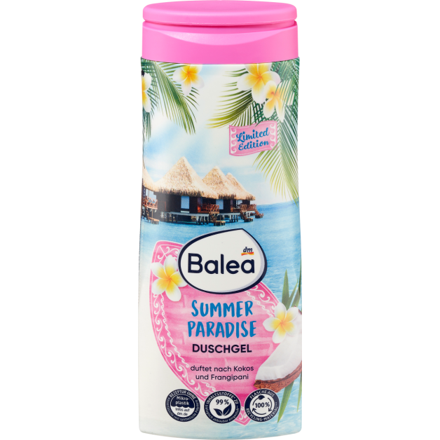 Гель для душу Balea Summer Paradise Limited Edition, 300 мл