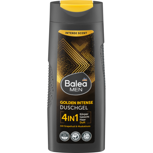 Гель для душу Balea MEN Duschgel Golden Intense 4in1, 300 мл