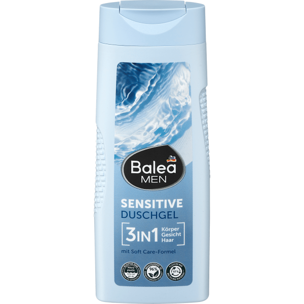 Гель для душу Balea men Duschgel Sensitive 3in1, 300 мл