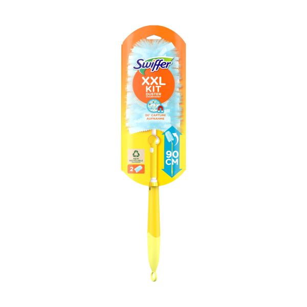Щітка магніт для пилу, піпідастр + 2 запаски Swiffer XXL 90 см