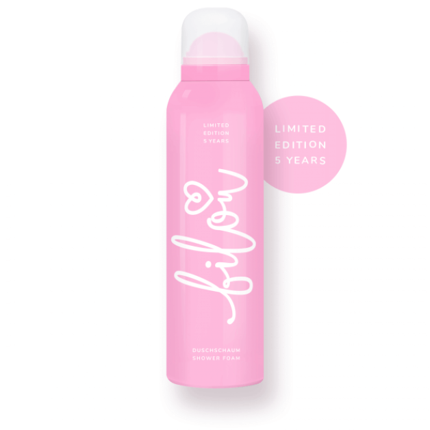 Пінка для душу Bilou рожева Limited Edition, 200 мл