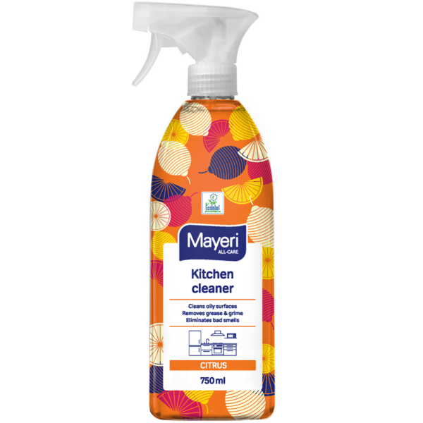 ЕКО засіб для чищення для видалення жиру і бруду з кухонних поверхонь Mayeri Kitchen cleaner 750 мл