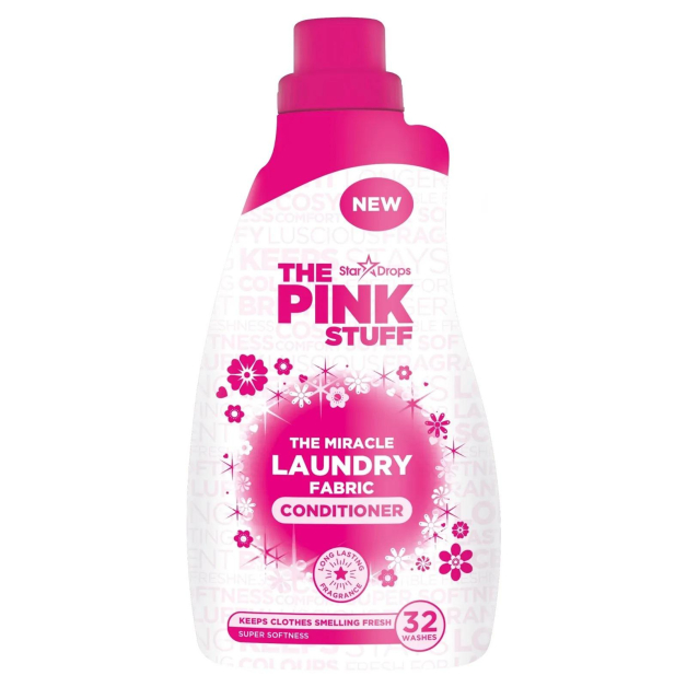 Кондиціонер для білизни The Pink Stuff The Laundry Fabric Conditioner 960 мл (32 прання)
