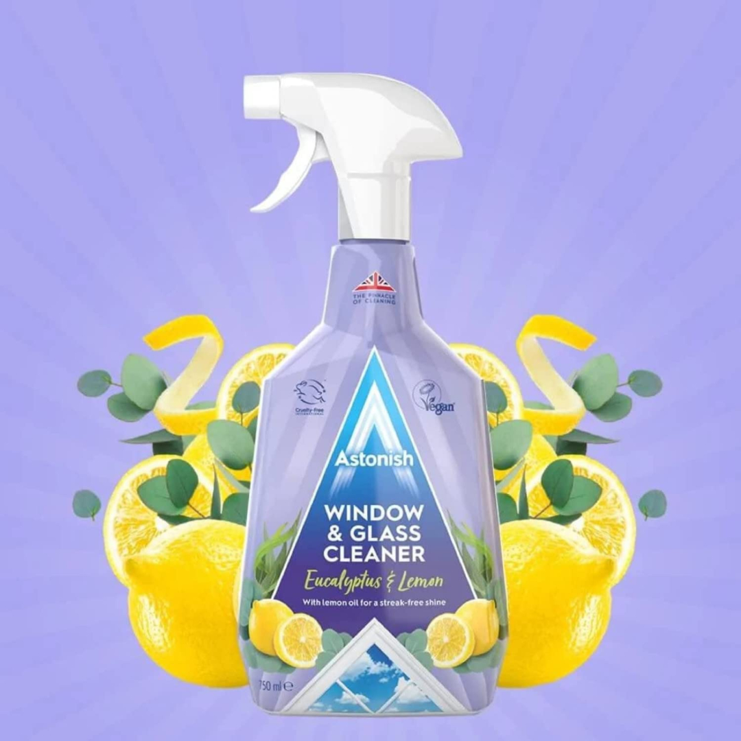 Засіб для миття вікон та скла Astonish everyday, 750 мл