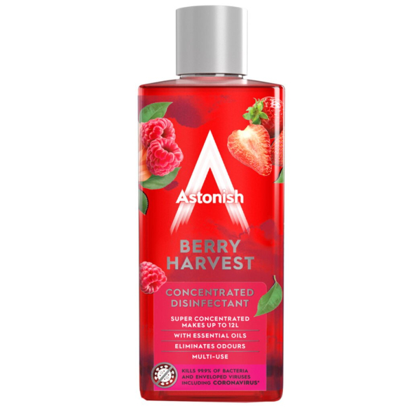 Концентрований дезінфікуючий засіб Astonish Berry Harvest, 300 мл
