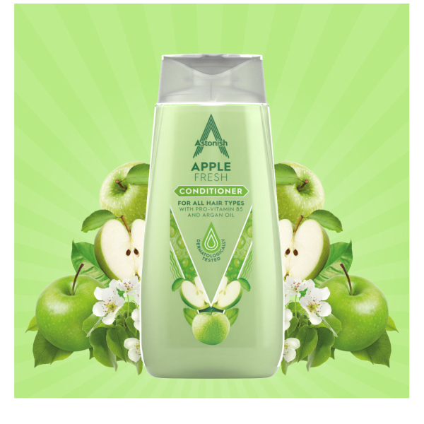 Кондиціонер для волосся Astonish Яблуко 375 мл