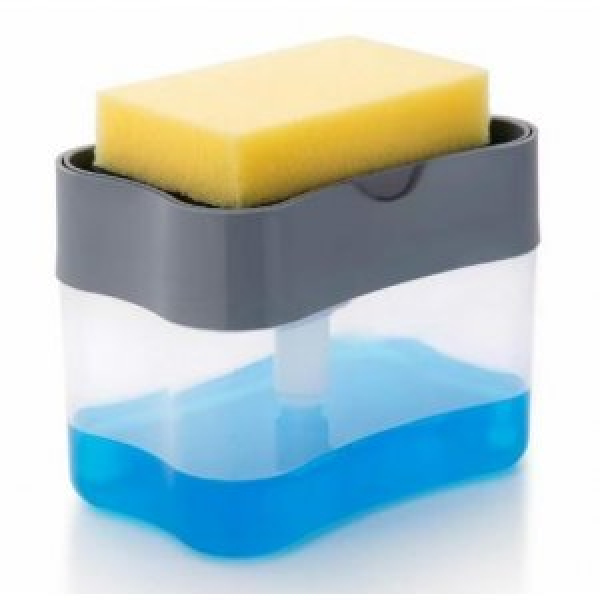 Розумний дозатор миючого засобу + губка Smart clean, 1 шт