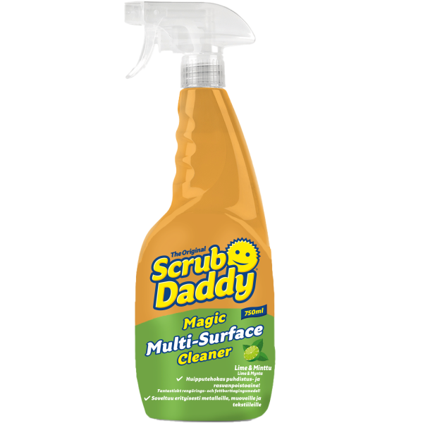 Універсальний очищувач для поверхонь Scrub Daddy Magic Лайм та М'ята, 750 мл