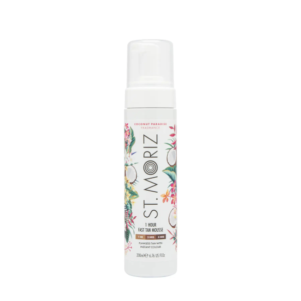 Автобронзат-Мус для експрес засмаги St.Moriz Fast Tan Coconut Paradise, 200 мл