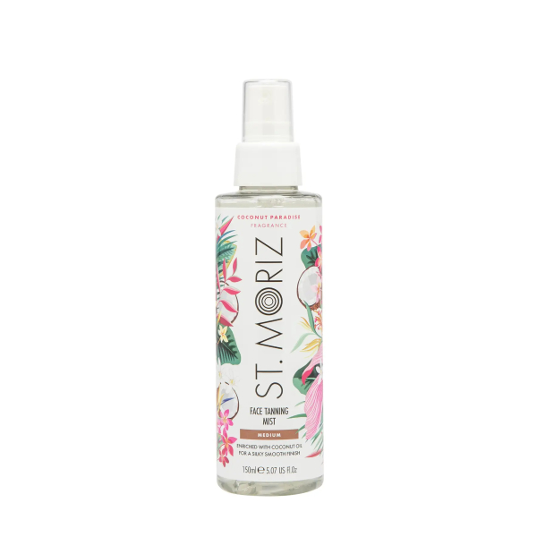 Автобронзат-Спрей для обличчя St Moriz Radiant Glow Face Mist Coconut Paradise, 150 мл