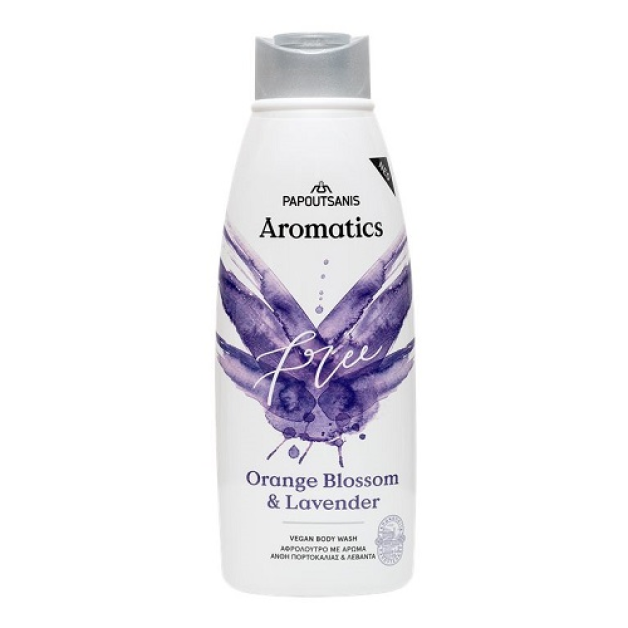 Гель для душу Aromatics Vegan Free лаванда та квіти апельсину 600 мл
