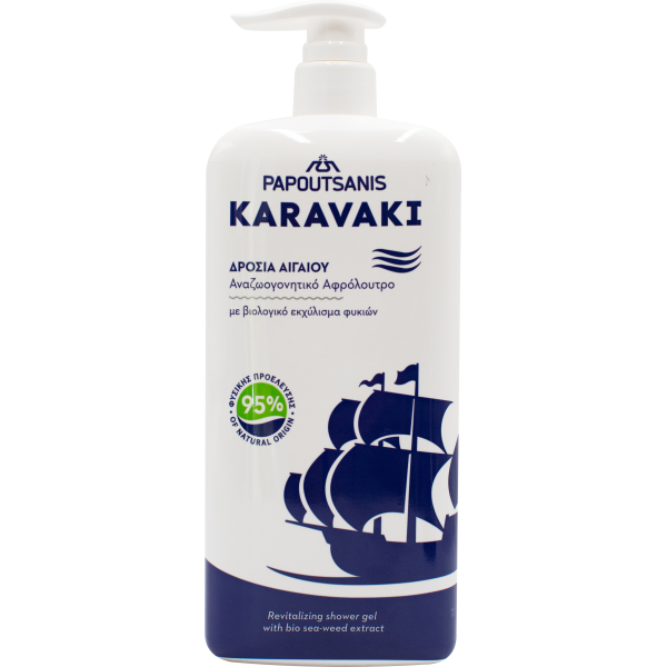 Гель для душу-піна для ванни екстракт морських водорослів Karavaki sea-weed extract, 750 мл