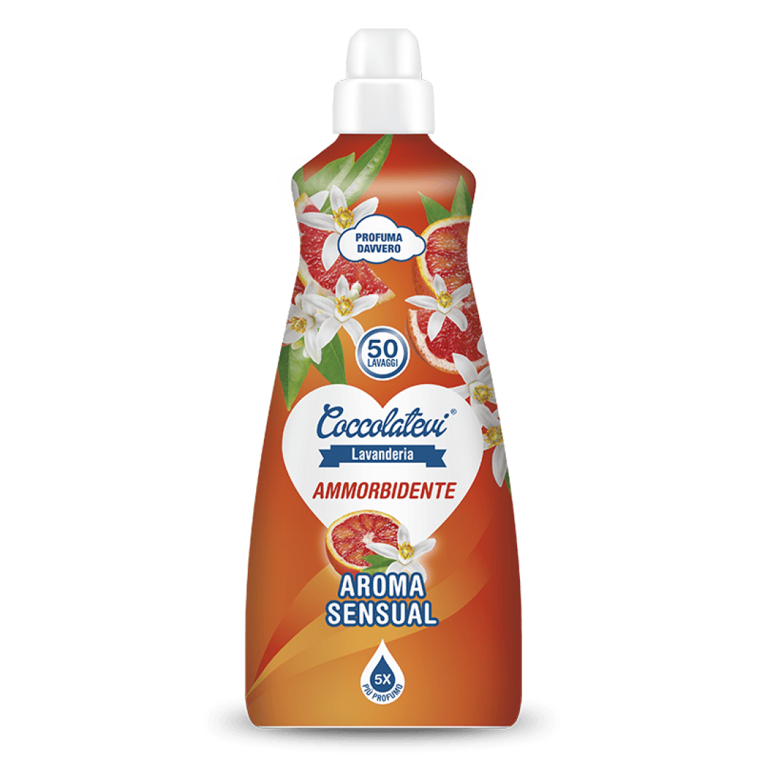 Кондиціонер для прання Coccolatevi Ammorbidente AROMA SENSUAL (50 прань), 1,25 л 