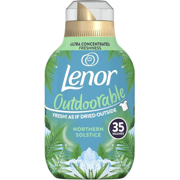 Кондиціонер для білизни Lenor Outdoorable Nothern Soltice, Північне сонцестояння, 462 мл (33 прання)