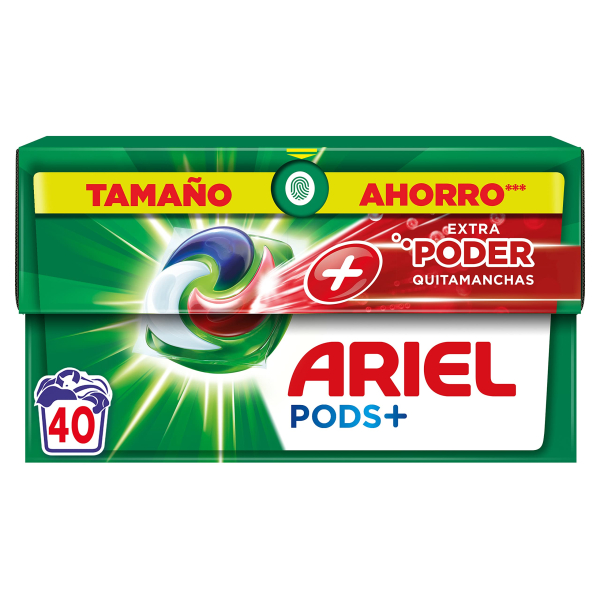 Ariel капсули Extra poder з плямовивідником 40шт
