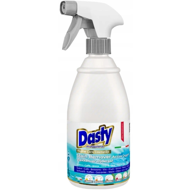 Кисневий плямовивідник спрей для білих і кольорових тканин Dasty Oxi Stain Remover Active Oxygen, 600мл