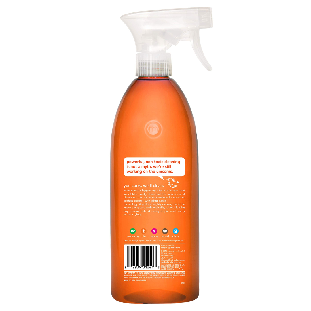 Засіб для прибирання кухні клементин Method daily kitchen cleaner – clementine, 828 мл