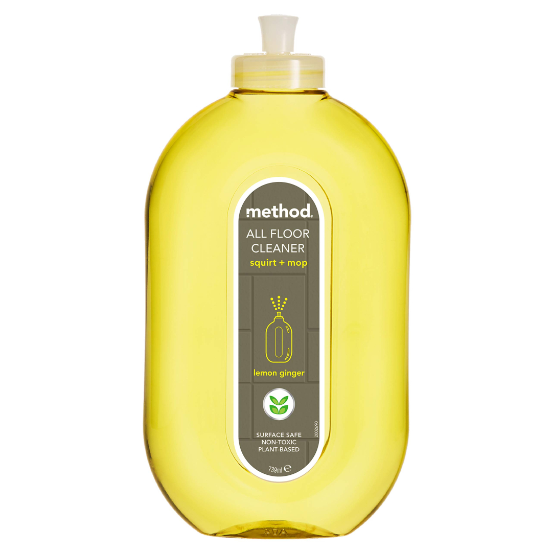 Засіб для миття підлоги Method All Floor Cleaner lemon ginger, лимон імбир, 739 мл