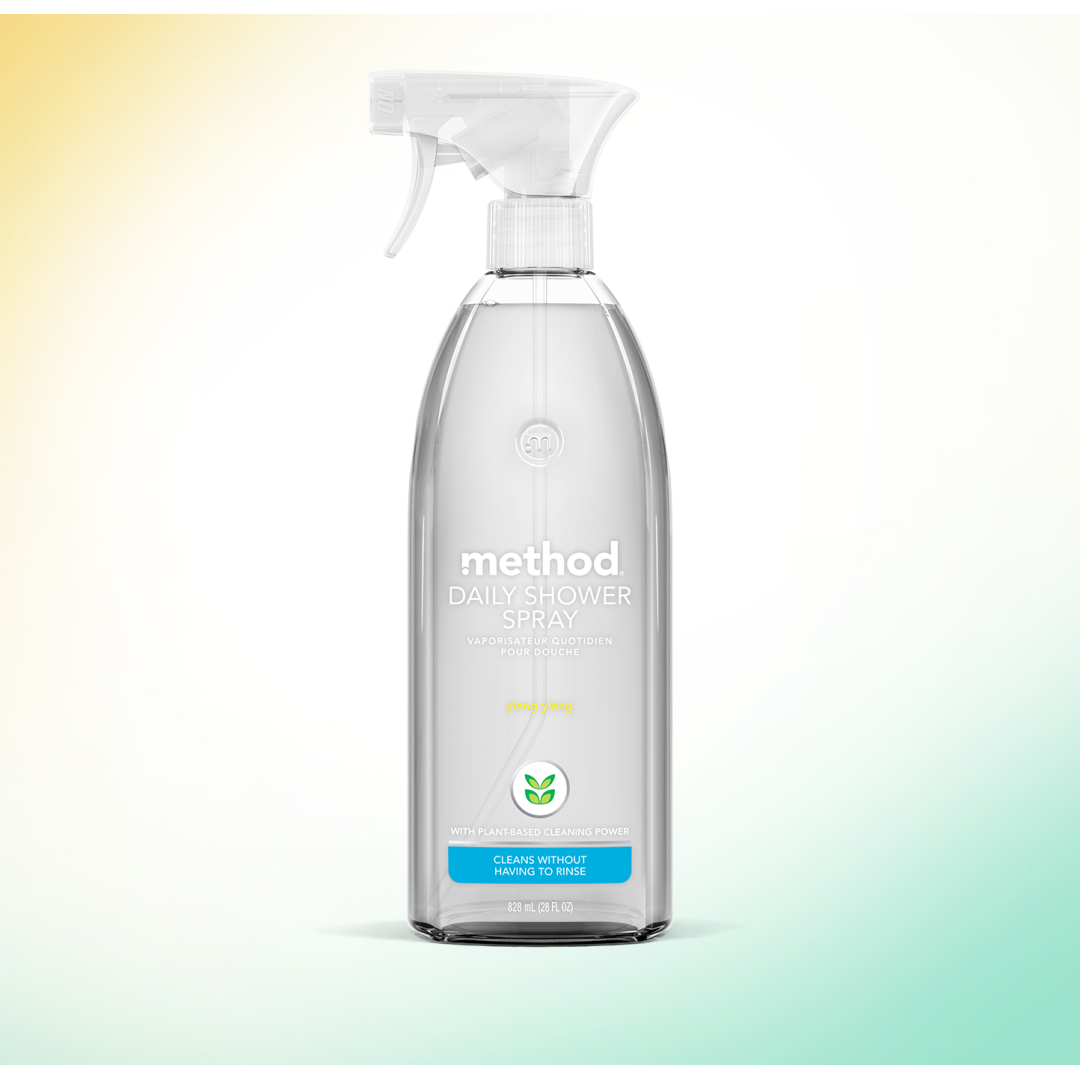 Еко засіб для щоденного миття ванної кімнати іланг-іланг Method daily shower cleaner – ylang ylang 828 мл