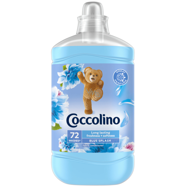Coccolino кондиціонер для прання BIue Splash 1,8 л (72 прання)